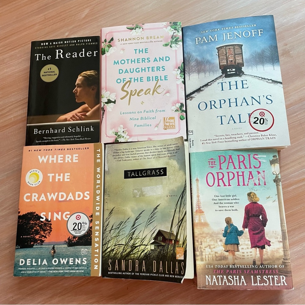 BOOKS! Two NEW BOOKS! Great gifts! Six books in this bundle!